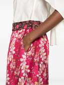 Bedruckte Seidenhose von Pierre Louis Mascia