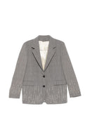 Einreihige Jacke aus Golden Goose-Wolle