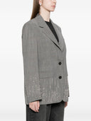 Einreihige Jacke aus Golden Goose-Wolle
