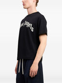 Palm Angels Logo Cotton T Shirt