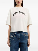 Palm Angels Logo Cotton T Shirt