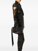 Elisabetta Franchi Leather Clutch