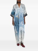 Pierre Louis Mascia Pritned Silk Dress