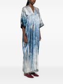 Pierre Louis Mascia Pritned Silk Dress
