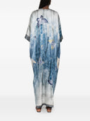 Pierre Louis Mascia Pritned Silk Dress
