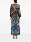 Pierre Louis Mascia Printed Silk Dress
