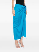 Silk95 Five French Tie Silk Skirt