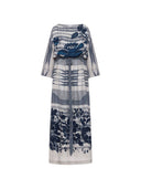 Pierre Louis Mascia Printed Silk Dress