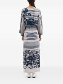 Pierre Louis Mascia Printed Silk Dress