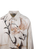 Camicia in seta stampata Pierre Louis Mascia