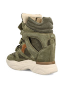 Isabel Marant Balskee Suede Leather Sneakers