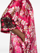 Pierre Louis Mascia bedrucktes Seidenkleid