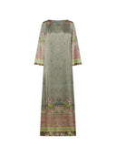 Pierre Louis Mascia Printed Silk Dress