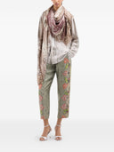 Bedruckte Seidenhose von Pierre Louis Mascia