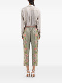 Bedruckte Seidenhose von Pierre Louis Mascia