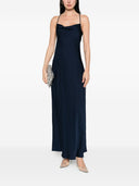 Silk95 Five St. Germaine Seiden-Langkleid