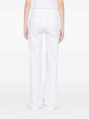 Via Masini 80 Cotton Wide Leg Trousers