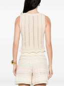 Top in cotone lavorato a maglia Bye
