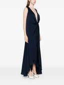 Silk95 Five Langes Kleid aus Shangri-Seide