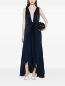 Silk95 Five Langes Kleid aus Shangri-Seide