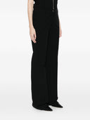 Via Masini 80 Cotton Wide Leg Trousers