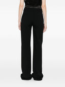 Via Masini 80 Cotton Wide Leg Trousers