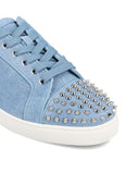 Christian Louboutin Louis Junior Spikes Leather Sneakers