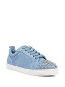 Christian Louboutin Louis Junior Spikes Leather Sneakers