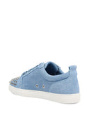 Christian Louboutin Louis Junior Spikes Leather Sneakers