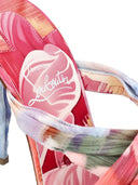 Christian Louboutin Affabula Peony Print Mules