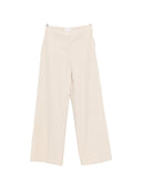 Via Masini 80 Cotton Wide Leg Trousers