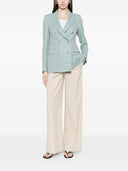 Via Masini 80 Cotton Wide Leg Trousers