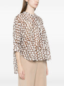 Trame Auree Printed Cotton Blouse