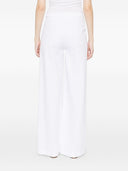 Via Masini 80 Cotton Wide Leg Trousers