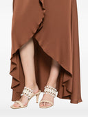 Silk95 Five Langes Kleid aus Shangri-Seide