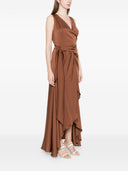 Silk95 Five Langes Kleid aus Shangri-Seide