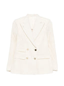 L.B.M. 1911 Linen Blend Double Breasted Jacket