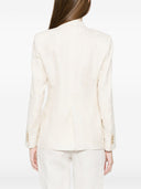 L.B.M. 1911 Linen Blend Double Breasted Jacket