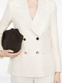 L.B.M. 1911 Linen Blend Double Breasted Jacket