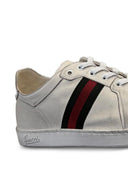 Gucci Stretch Leather Snealers