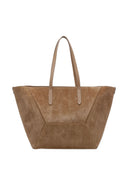 Brunello Cucinelli Leder-Einkaufstasche