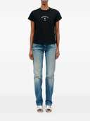 Mm6 Maison Margiela Logo Cotton T Shirt