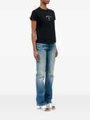 Mm6 Maison Margiela Logo Cotton T Shirt