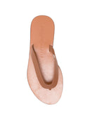 Manebi Leder-Tanga-Sandalen