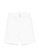 Closed Cotton Bermuda Shorts