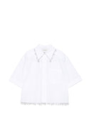 Camicia corta Sport Max in cotone