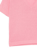 Geschlossener Pullover aus Leinen und Baumwolle mit V-Ausschnitt