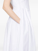 Sport Max Langes Kleid aus Baumwolle