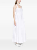 Sport Max Langes Kleid aus Baumwolle