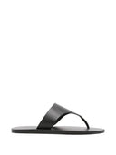 Manebi Leder-Tanga-Sandalen